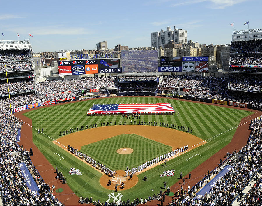 Opening Day Yankee Stadium. New York by New York Daily News Archive