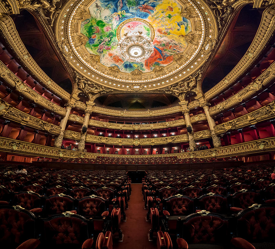 Paris Photograph - Opera House by Fernando Silveira