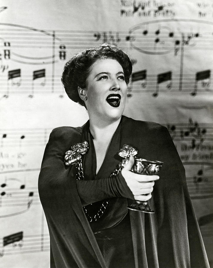 Opera Star Helen Traubel Photograph by Underwood Archives