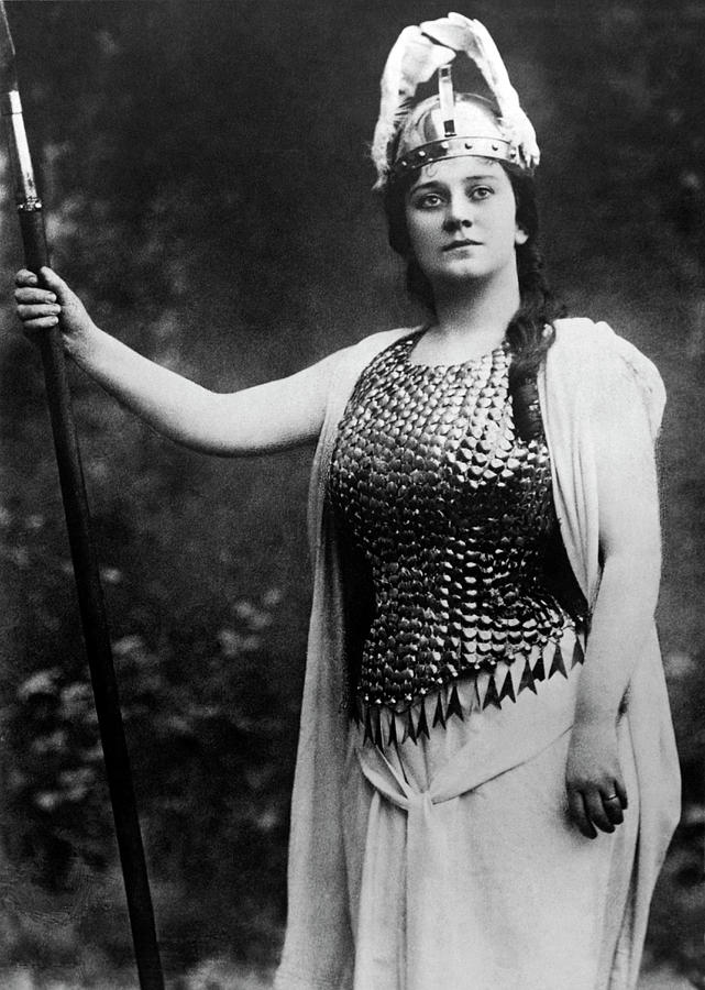 Opera Star Lillian Nordica Photograph by Underwood Archives