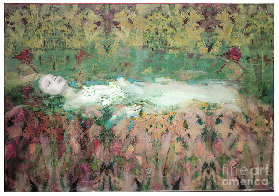 Ophelia, 2017 Painting by David Mcconochie