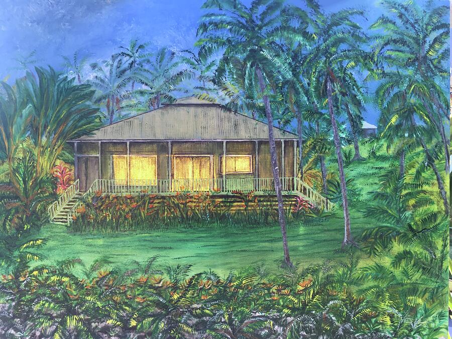Rainbow Cottage #2 Painting by Michael Silbaugh