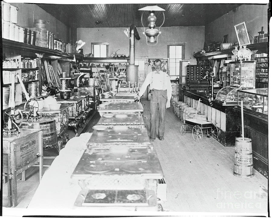 Opocensky Hardware Company And Owner Photograph by Bettmann