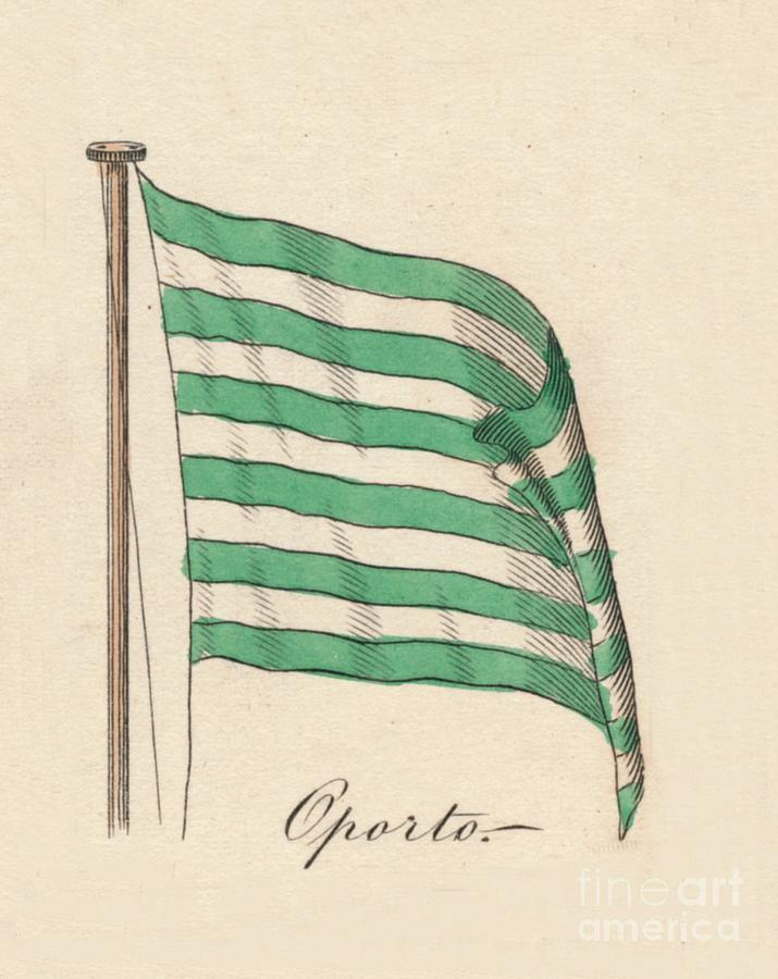 Oporto, 1838 Drawing by Print Collector