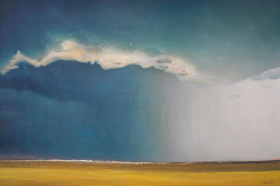 Opt.02.19  Storm Painting by Derek Kaplan