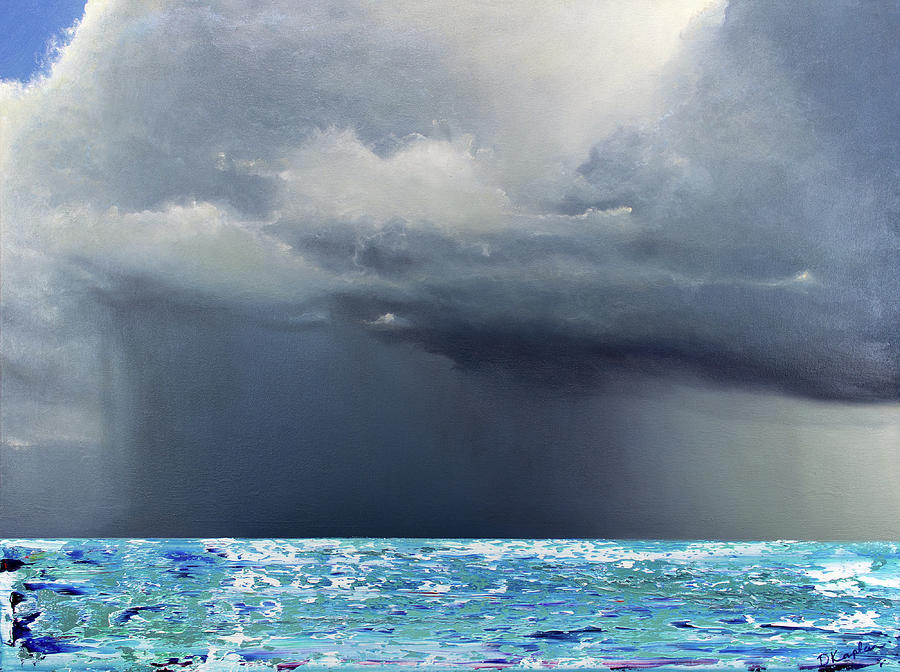 Opt.26.19 Storm Painting by Derek Kaplan