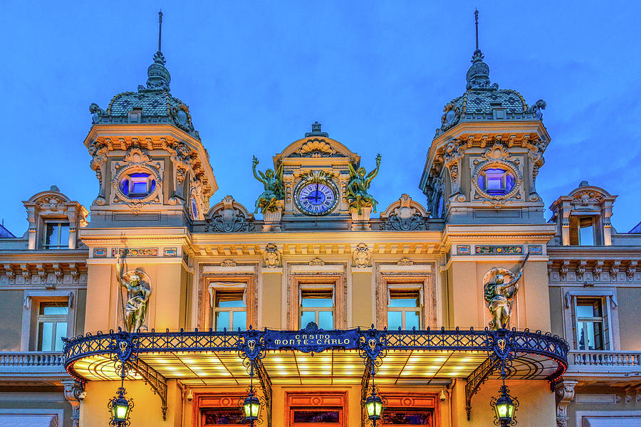 Opulent Lifestyles in Monte Carlo Photograph by Marcy Wielfaert