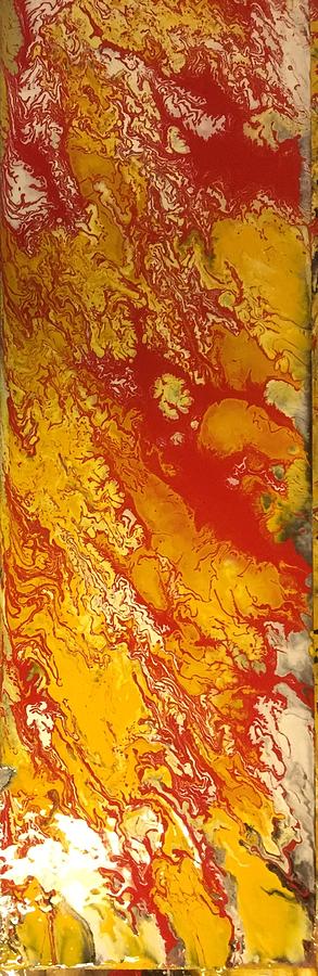 Abstract Painting - Orange 2 by Greg Powell
