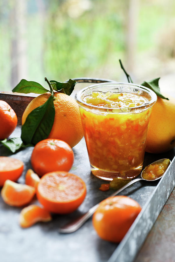 Orange And Clementine Jam Photograph by Ploton Fine Art America