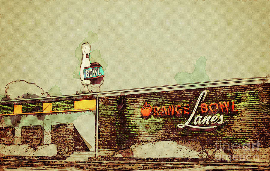 Orange Bowl Photograph by Lenore Locken