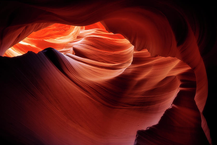 Orange Canyon Photograph by Kevin Hinson