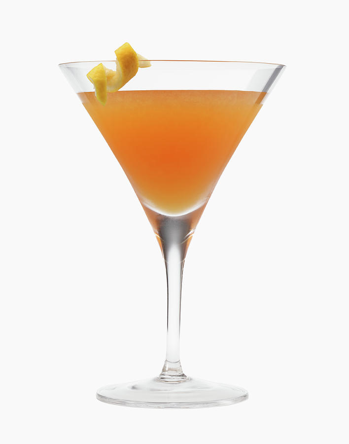 Orange Cocktail Drink Photograph by Nicholas Eveleigh