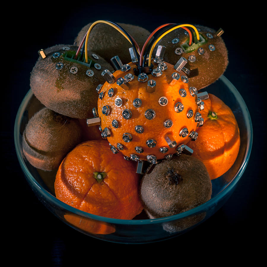 Still Life Photograph - Orange Mutation by Luis Alexandre Telsforo