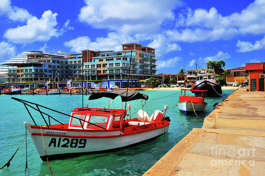 Oranjestad Aruba Photograph by Elaine Manley