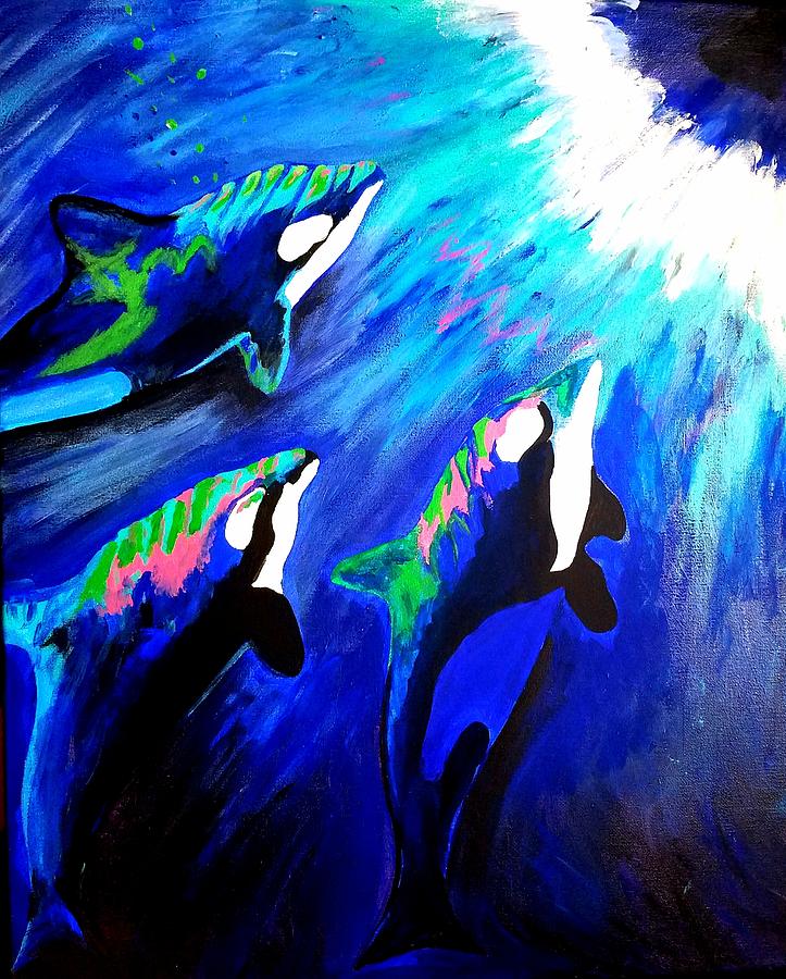 Orcas by Jennah Lenae Orcas by Jennah Lenae