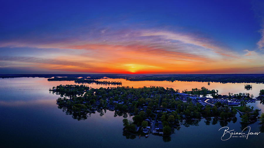 Orchard Island at Sunrise Photograph by Brian Jones