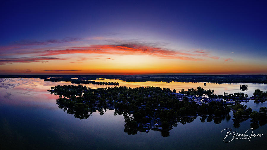 Orchard Island Sunrise Photograph by Brian Jones