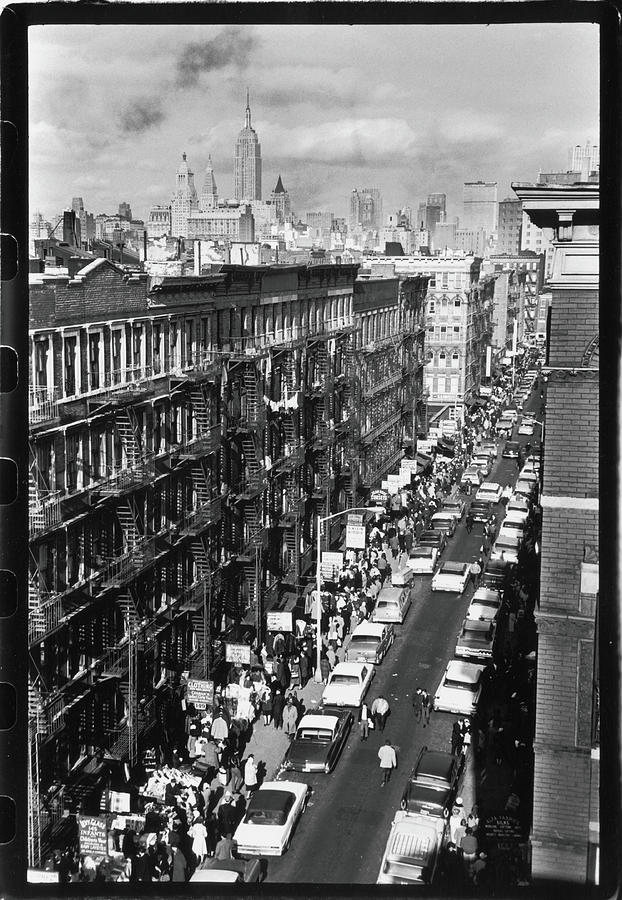 Orchard Street, 1963 Photograph by Fred W. McDarrah Orchard Street, 1963 Photograph by Fred W. McDarrah
