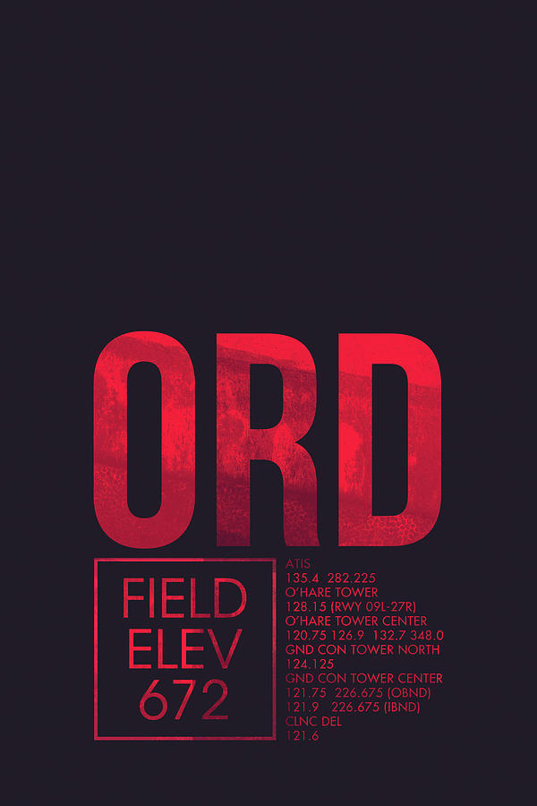 Typography Digital Art - Ord Atc by O8 Left