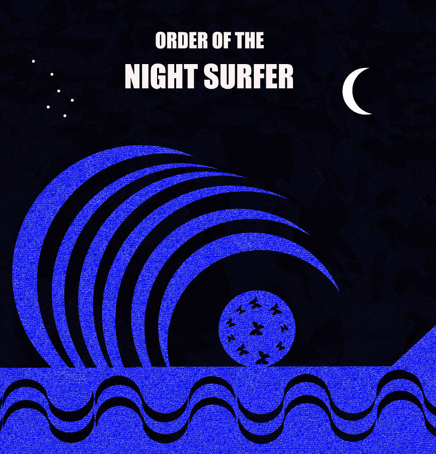 Order of the Night Surfer Digital Art by David Lee Thompson