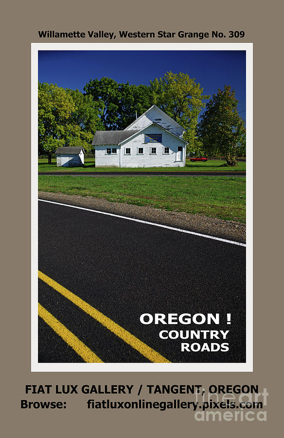 Oregon Country Roads 4 Photograph by Michael Moore
