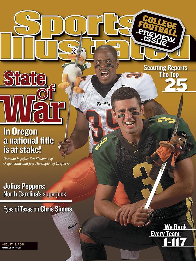 Eugene Photograph - Oregon State University Ken Simonton And University Of Sports Illustrated Cover by Sports Illustrated