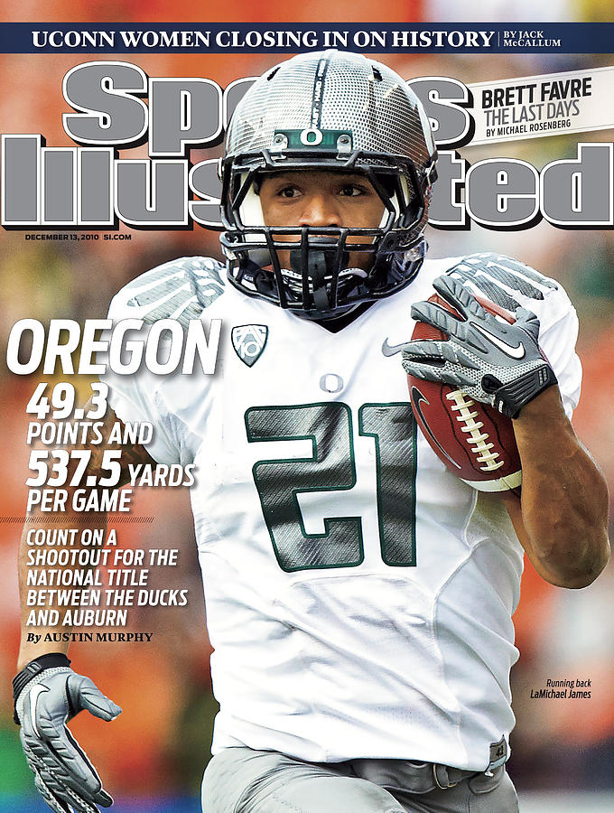 Oregon State University Photograph - Oregon State University Vs University Of Oregon Sports Illustrated Cover by Sports Illustrated