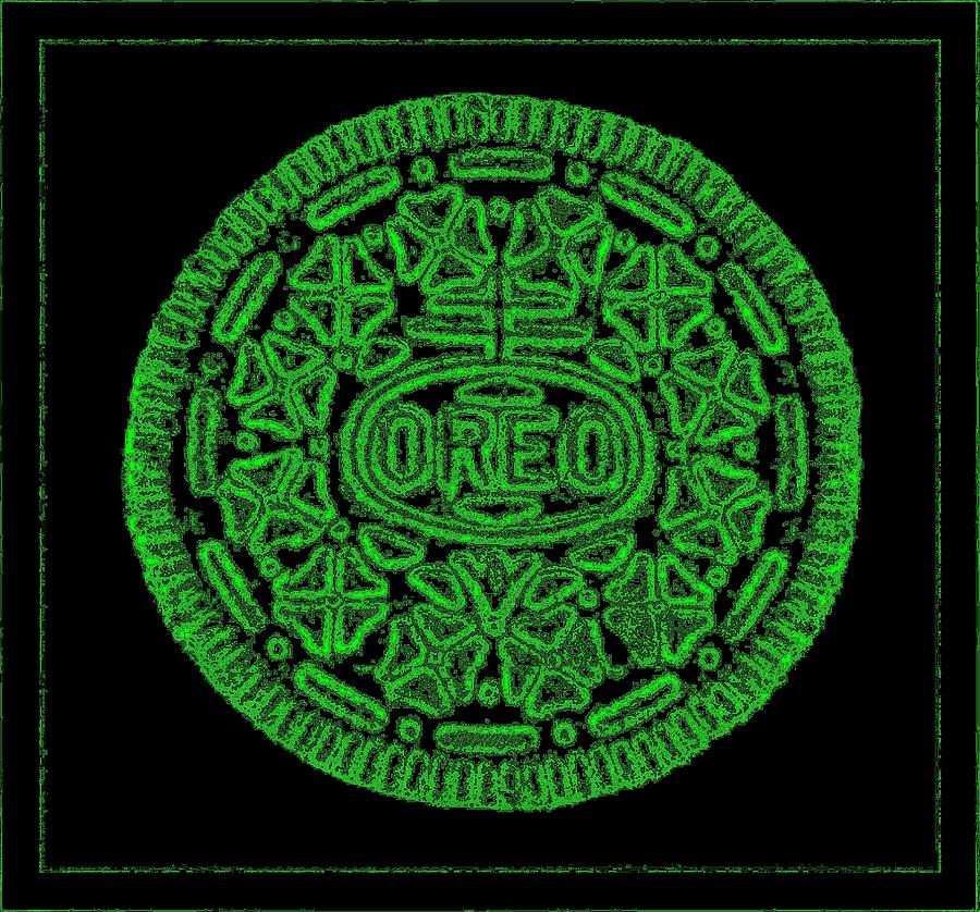 Oreo Redux Green 1 Photograph by Rob Hans