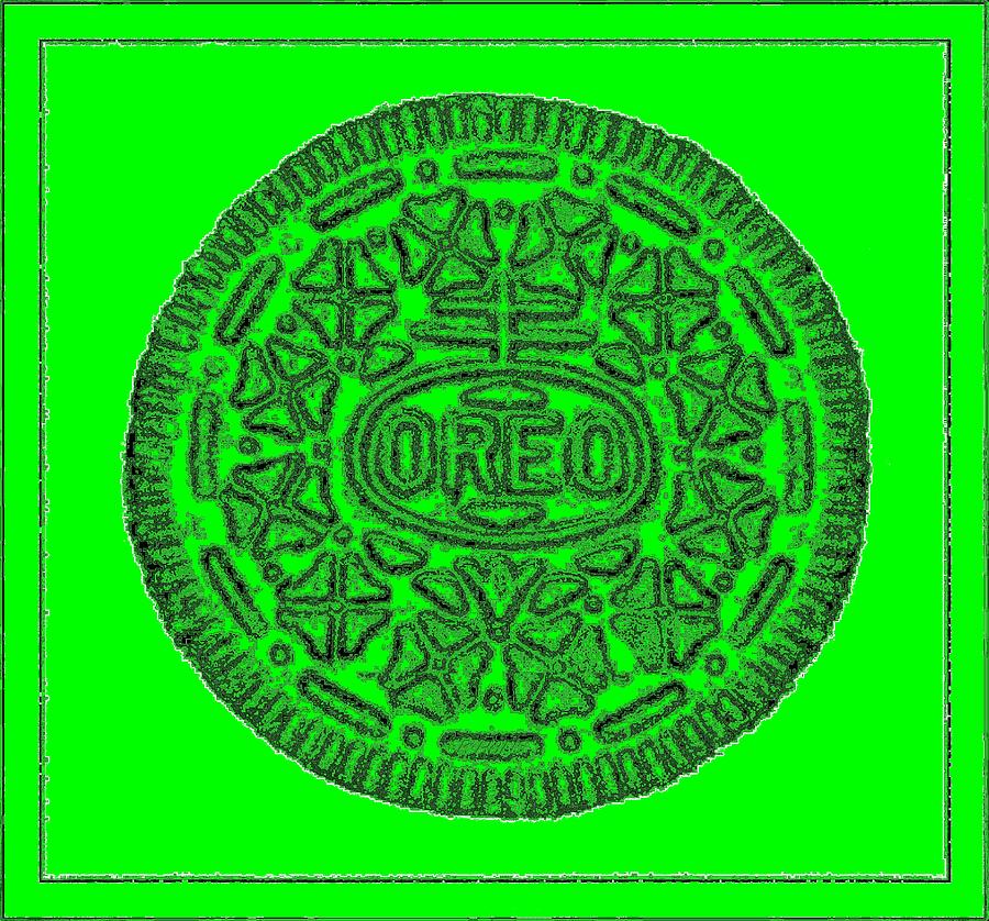 Oreo Redux Green 6 Photograph by Rob Hans