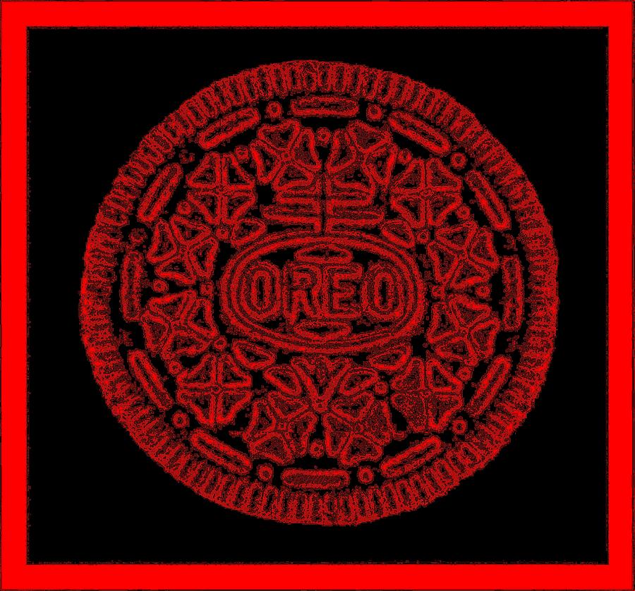 Oreo Redux Red Photograph by Rob Hans