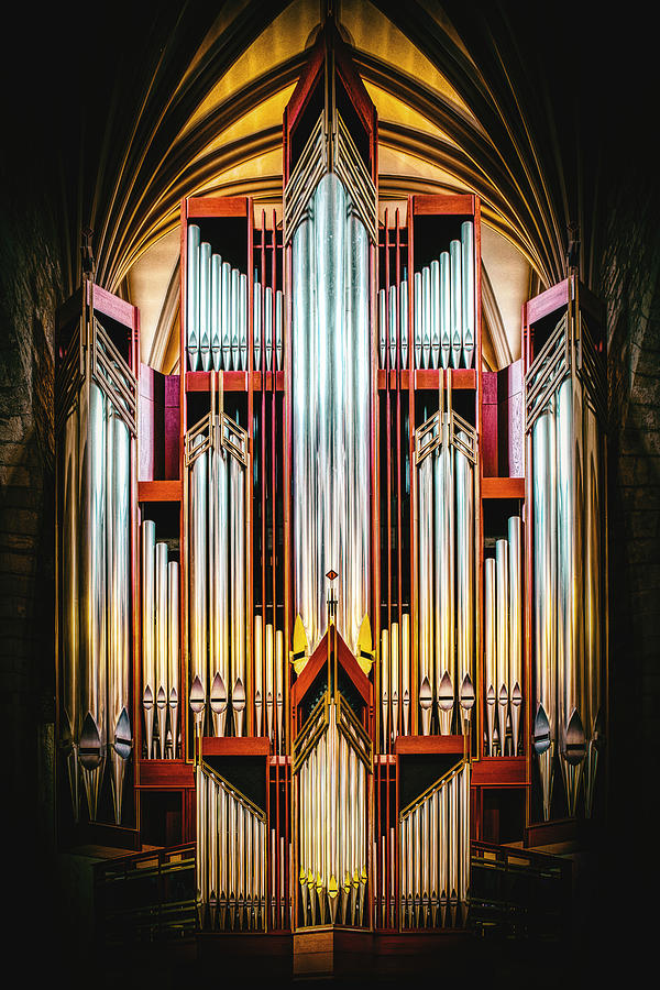 Organ Pipes In St Giles\ Cathedral, Edinburgh Photograph by Gary E. Karcz