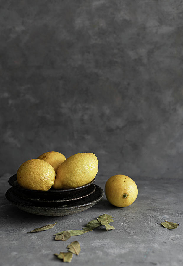 Organic Lemons Photograph by Lilia Jankowska