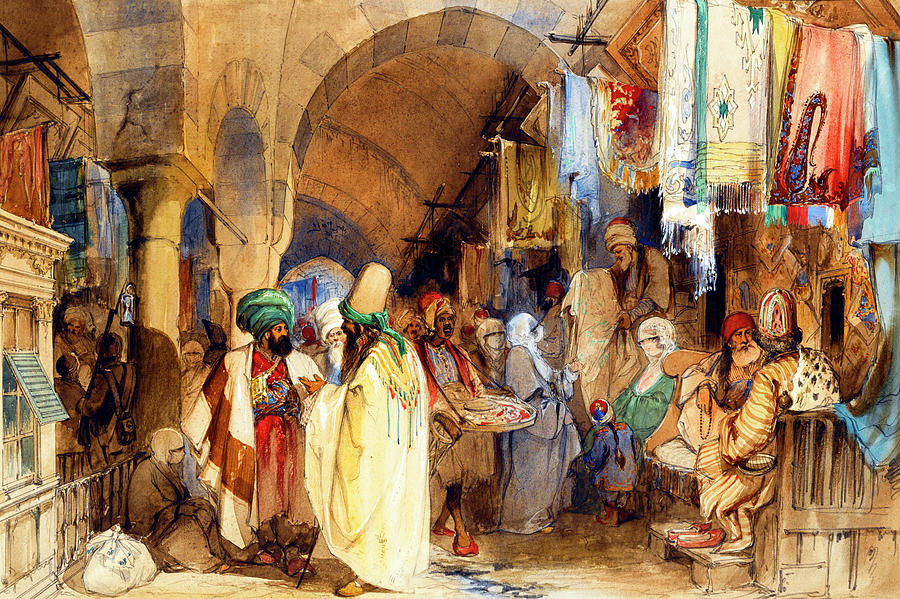 Orient Market 1852 Photograph by Munir Alawi