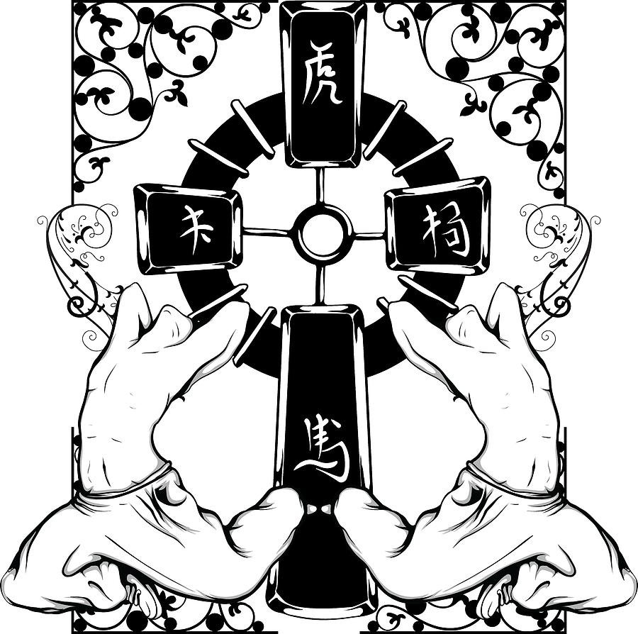 Japanese Digital Art - Oriental Art by Passion Loft Japanese Digital Art - Oriental Art by Passion Loft