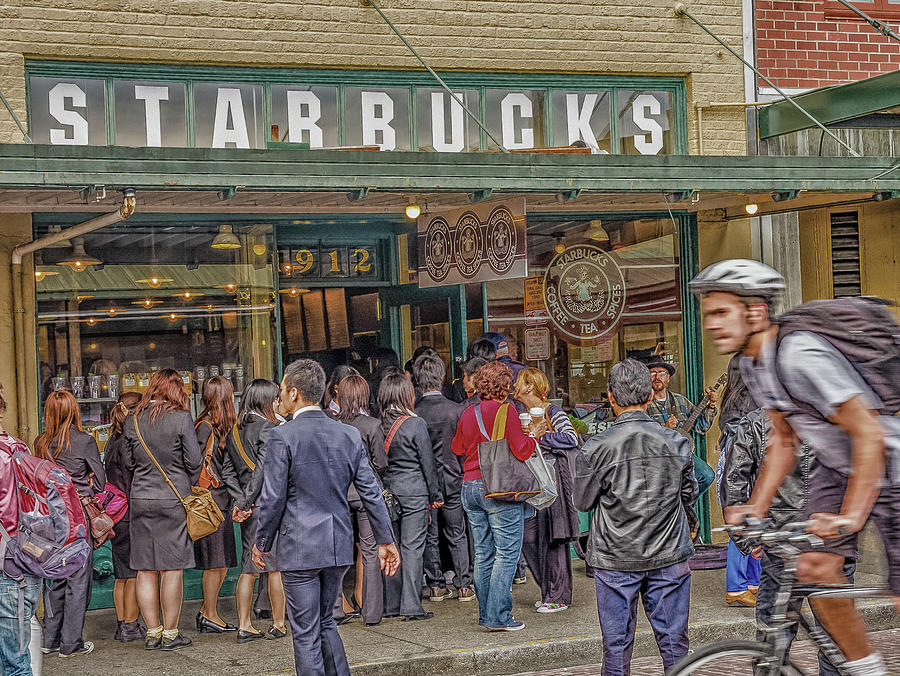 Original Starbucks Photograph by Darryl Brooks