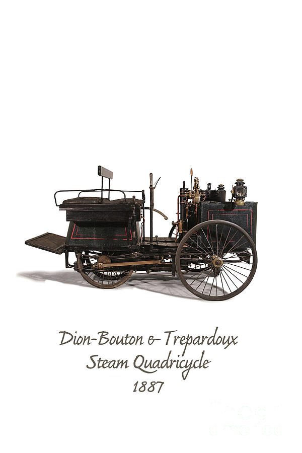 Original steam carriage from 1887 Mixed Media by Patricia Hofmeester