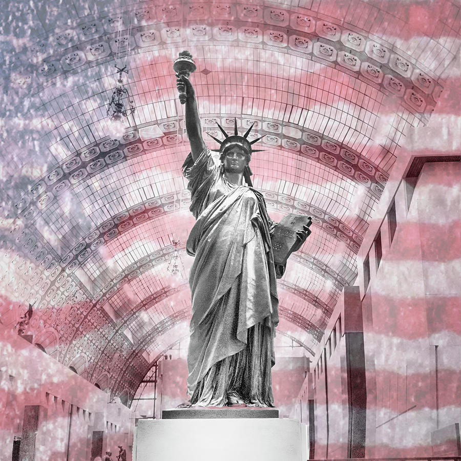 Statue Of Liberty Photograph - Origins by Jessica Levant Statue Of Liberty Photograph - Origins by Jessica Levant