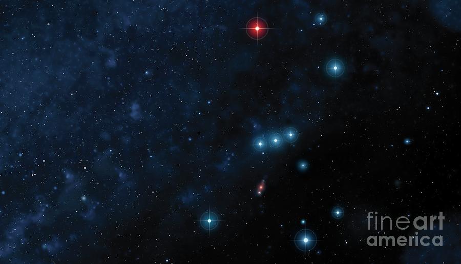 Orion Constellation Photograph by Mark Garlick/science Photo Library