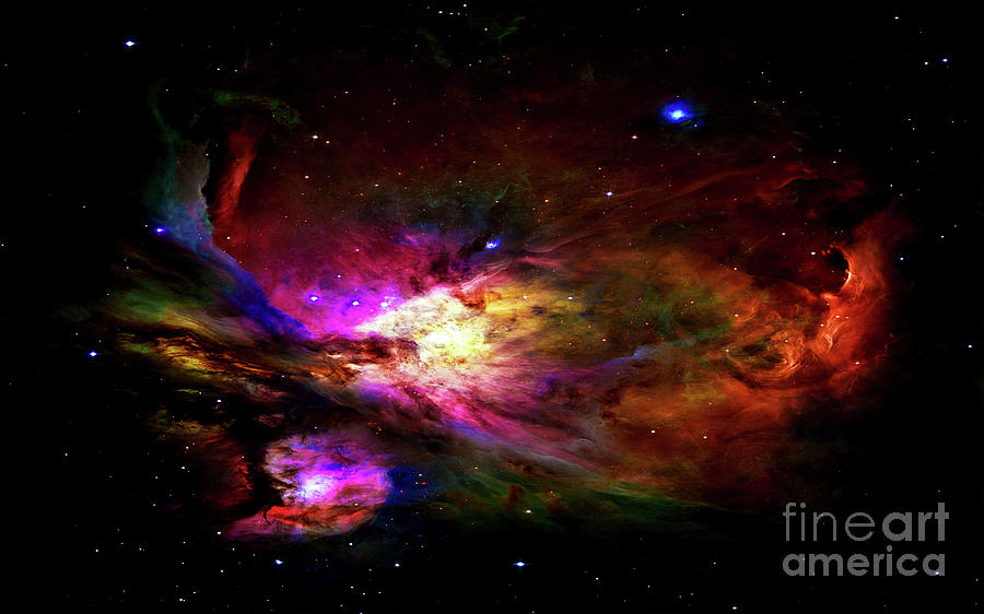 Diffuse nebula No.1 Photograph by Doc Braham