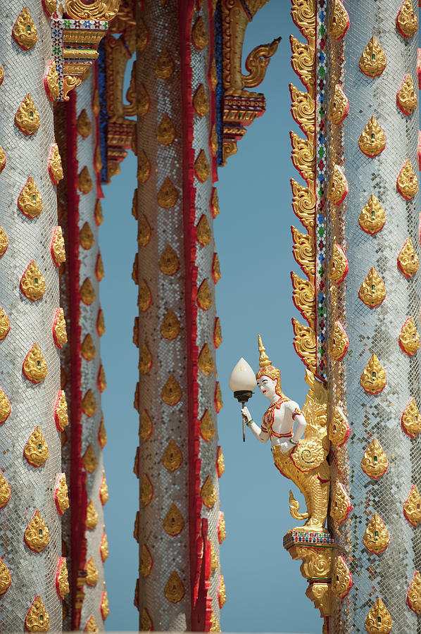 Ornate Temple Pillars Photograph by Stuart Corlett / Design Pics