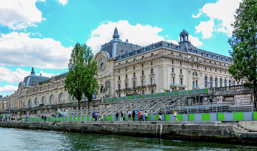 Orsay Museum From the Seine Photograph by Marcy Wielfaert