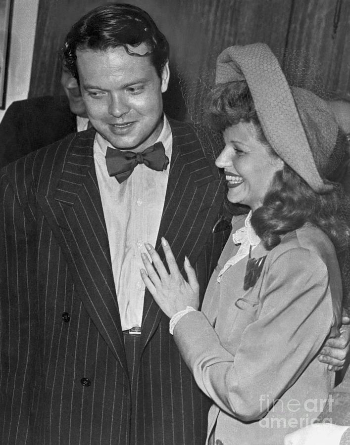 Orson Welles And Rita Hayworth Photograph by Bettmann
