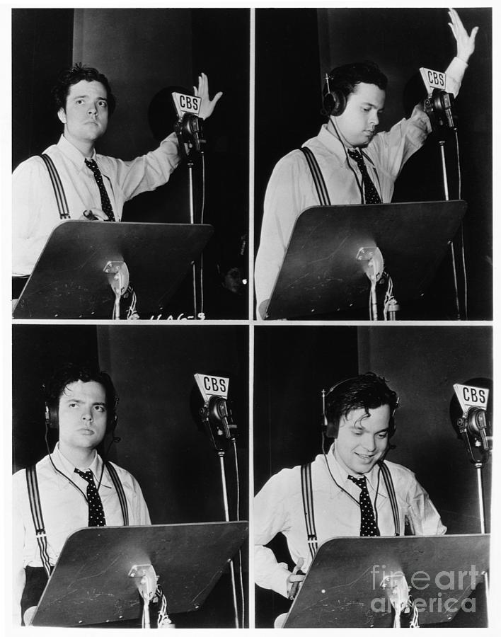 Orson Welles During Rehearsal Photograph by Bettmann