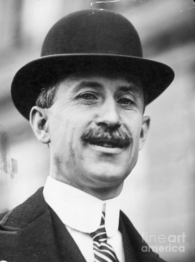 Orville Wright In Derby Hat Photograph by Bettmann