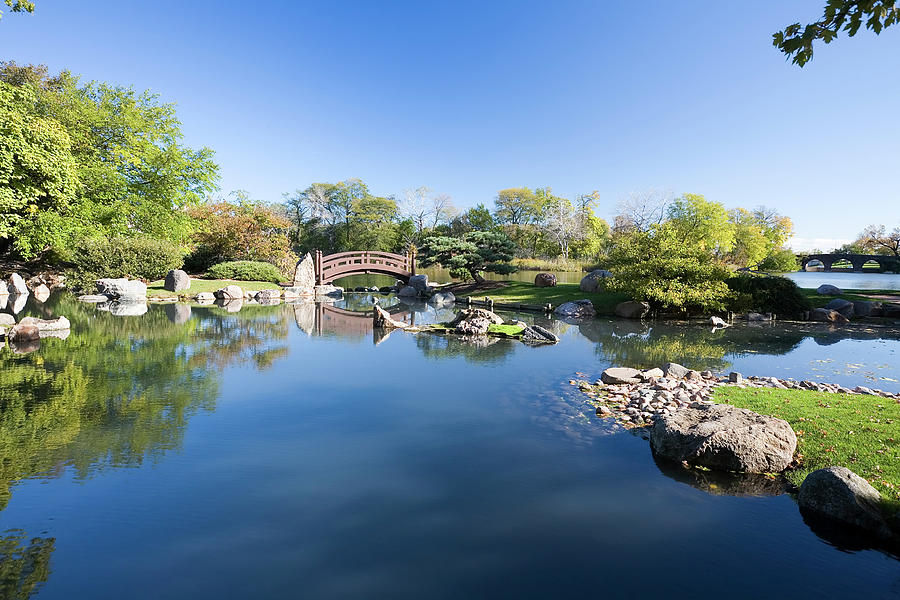 Osaka Garden In Chicago Photograph by Stevegeer