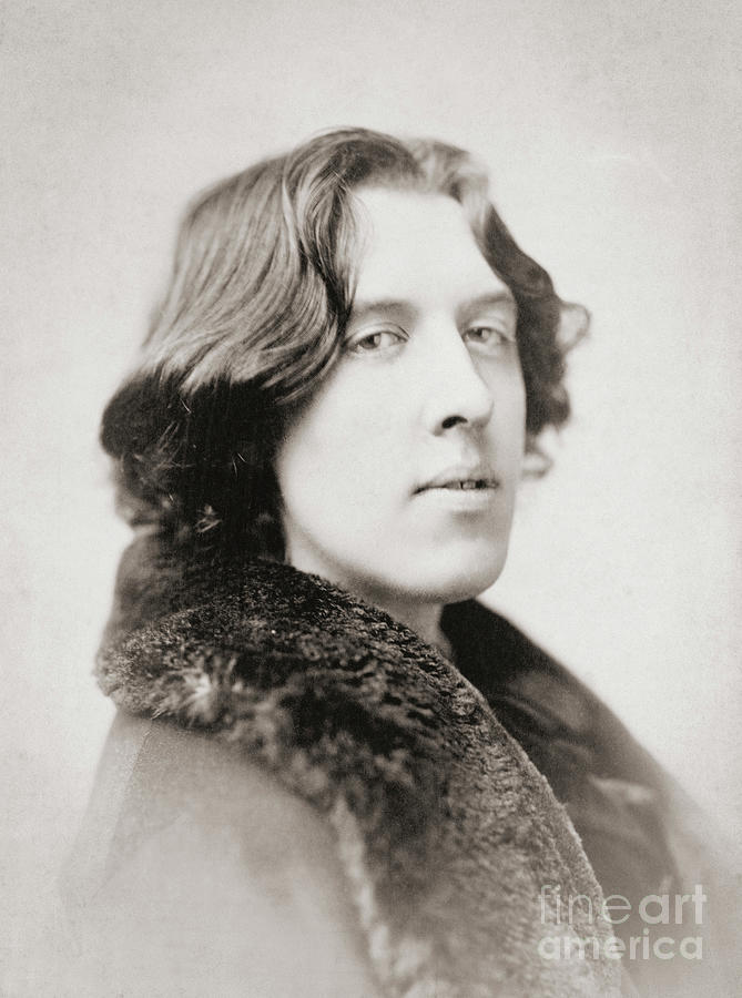 Oscar Wilde Photo Photograph by Napoleon Sarony