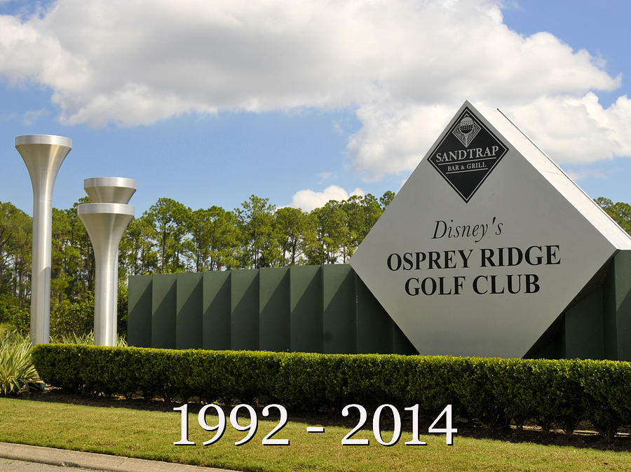 Osprey Ridge Golf Club 1992 to 2014 Photograph by David Lee Thompson