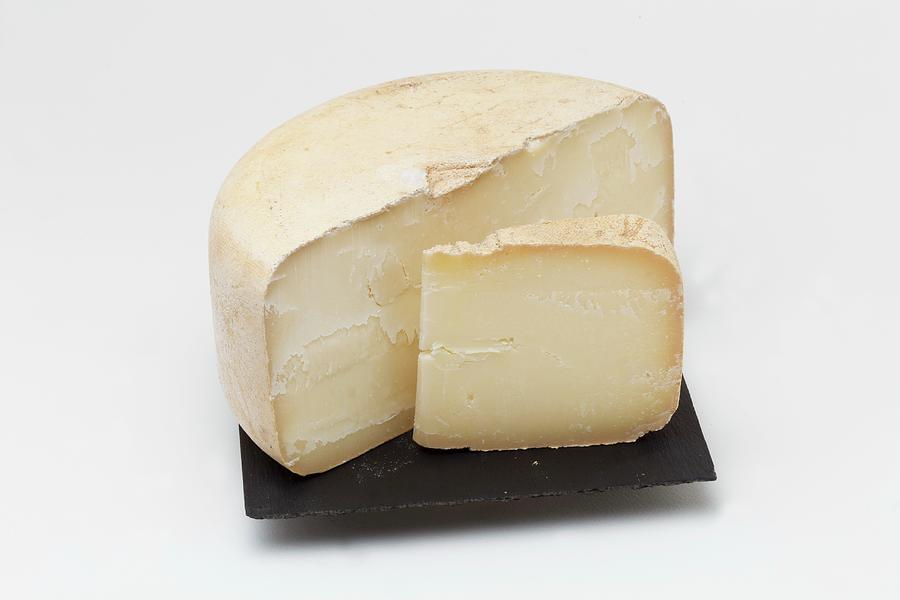 Ossau-iraty cheese From The Pyrenees, France Photograph by Jean-marc Blache