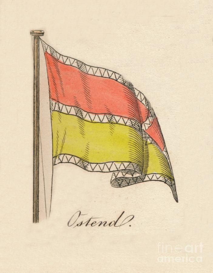 Ostend, 1838 Drawing by Print Collector