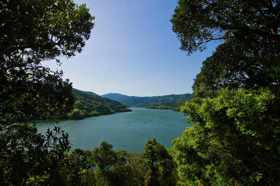 Nature Photograph - Osumi Lake by Hiroyuki Uchiyama